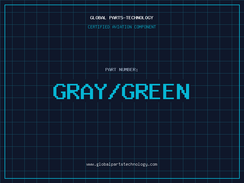 Aviation Part GRAY/GREEN
