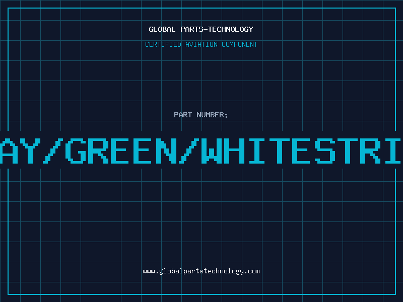 Aviation Part GRAY/GREEN/WHITESTRIPE