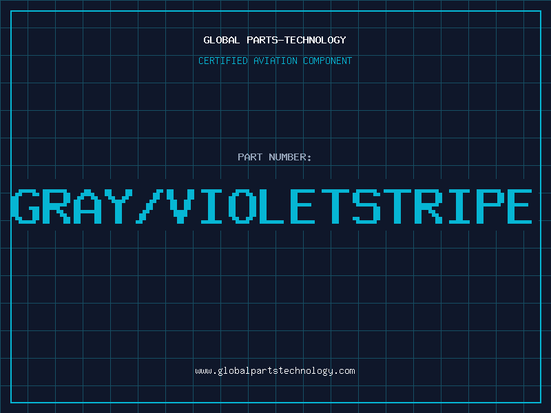Aviation Part GRAY/VIOLETSTRIPE