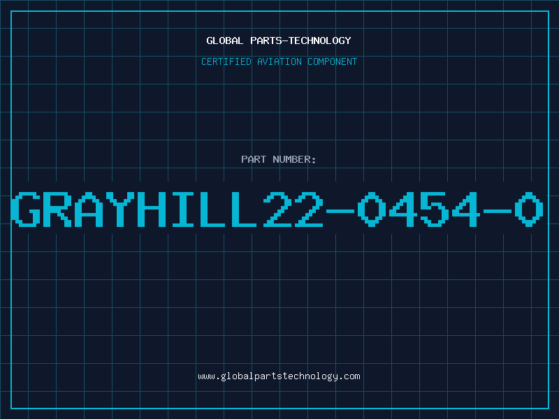 Aviation Part GRAYHILL22-0454-0