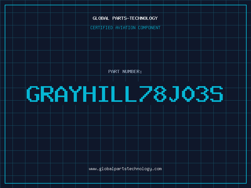 Aviation Part GRAYHILL78J03S