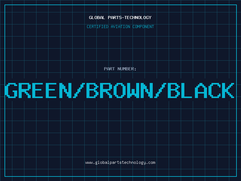 Aviation Part GREEN/BROWN/BLACK