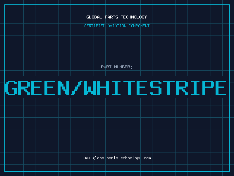 Aviation Part GREEN/WHITESTRIPE