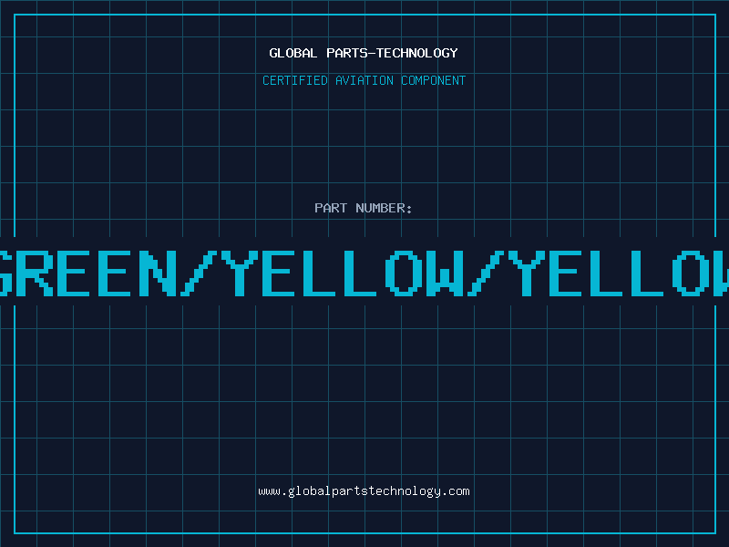 Aviation Part GREEN/YELLOW/YELLOW