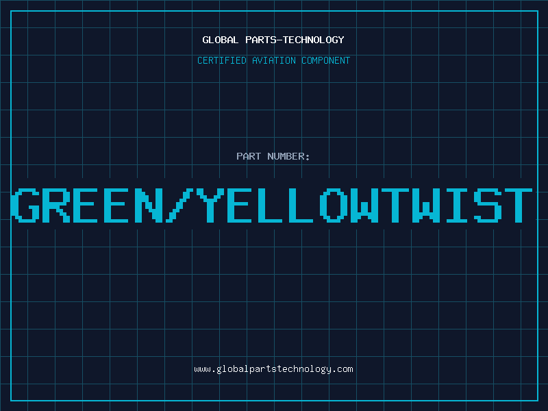 Aviation Part GREEN/YELLOWTWIST