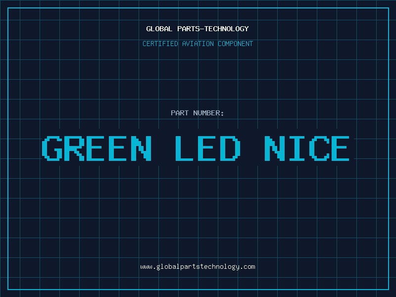 Aviation Part GREEN LED NICE