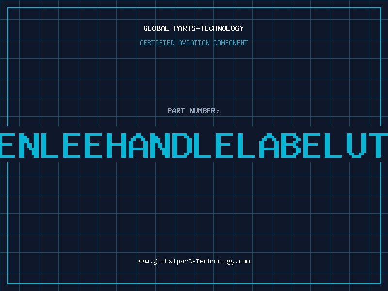 Aviation Part GREENLEEHANDLELABELUTS-E