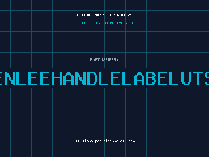 Aviation Part GREENLEEHANDLELABELUTSELS