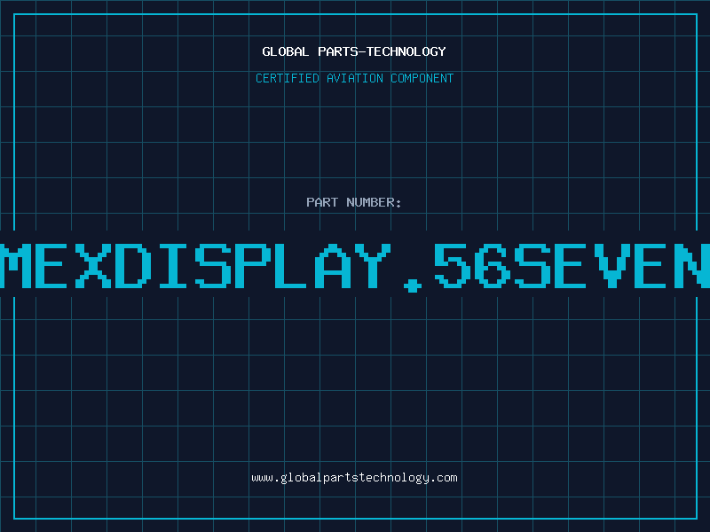Aviation Part GREENLUMEXDISPLAY.56SEVENSEGMENT
