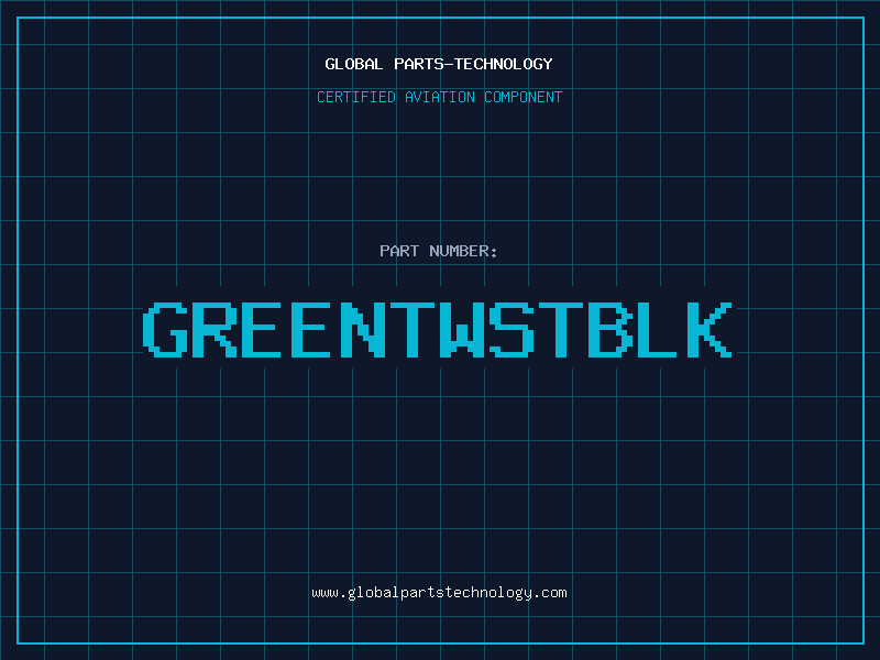 Aviation Part GREENTWSTBLK