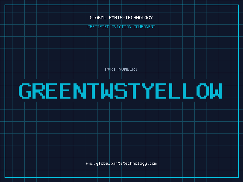 Aviation Part GREENTWSTYELLOW