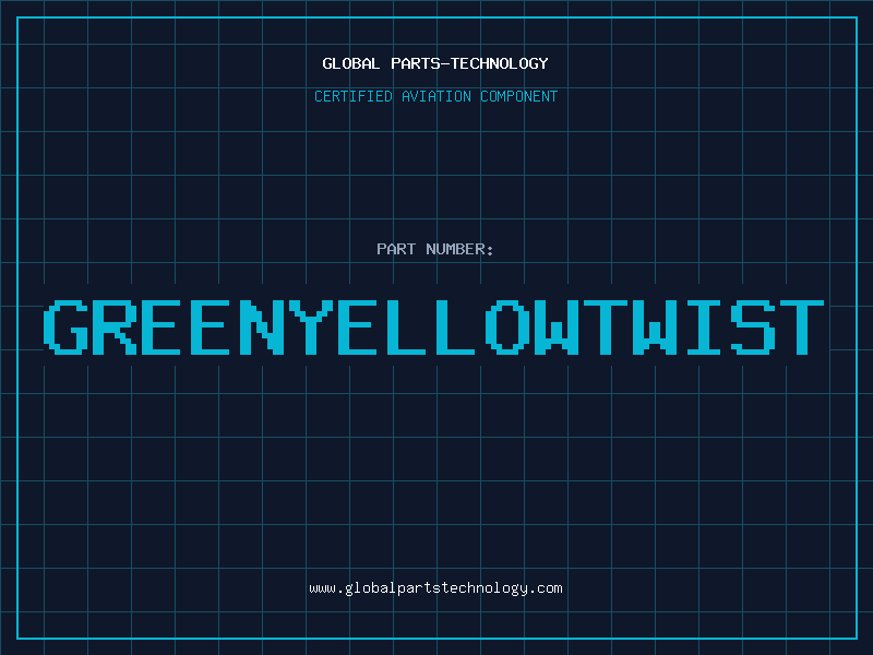 Aviation Part GREENYELLOWTWIST