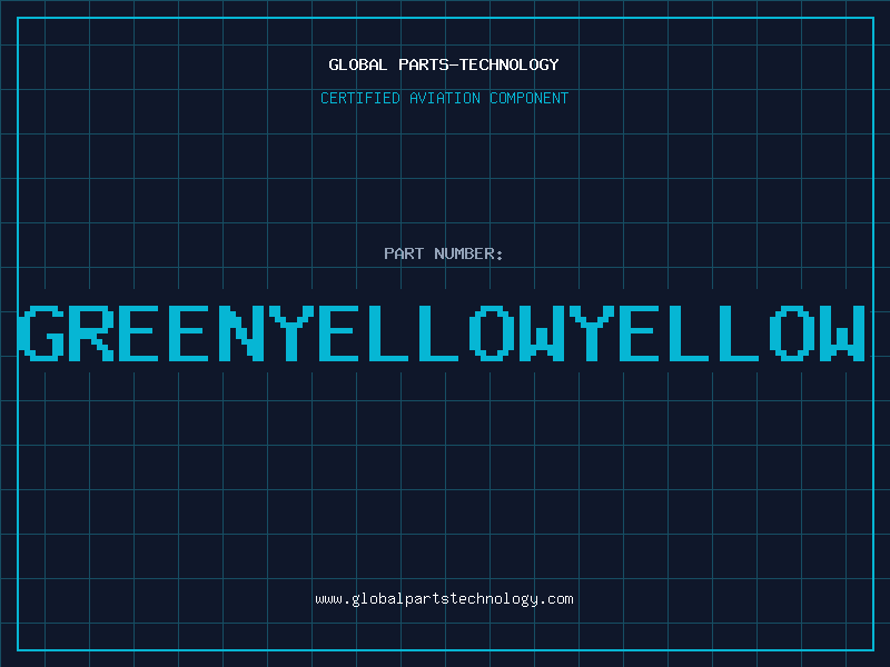 Aviation Part GREENYELLOWYELLOW