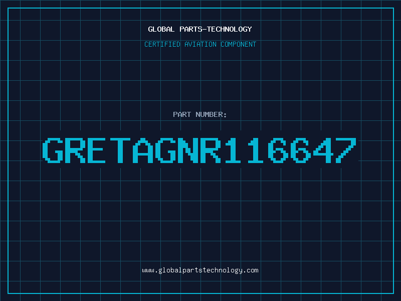 Aviation Part GRETAGNR116647