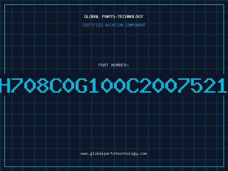 Aviation Part GRH708C0G100C20075210P