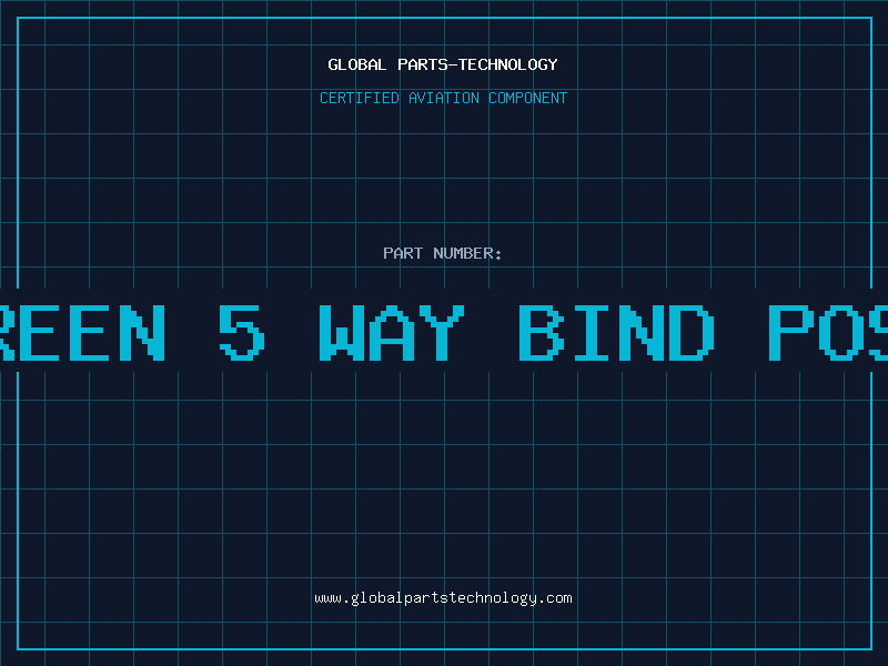 Aviation Part Green 5 Way Bind Post