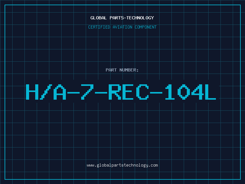 Aviation Part H/A-7-REC-104L