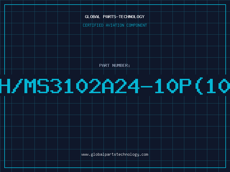 Aviation Part H/MS3102A24-10P(10