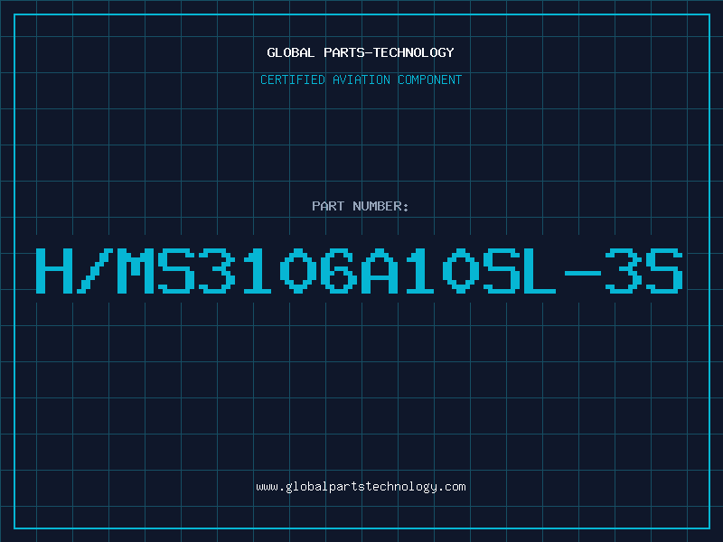 Aviation Part H/MS3106A10SL-3S