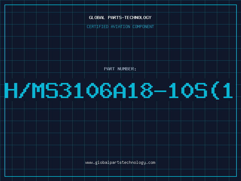Aviation Part H/MS3106A18-10S(1