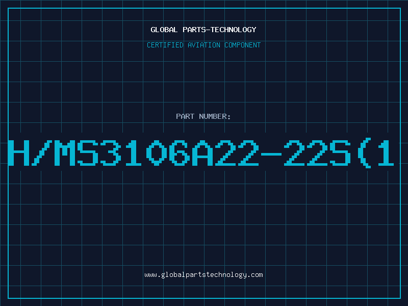 Aviation Part H/MS3106A22-22S(1