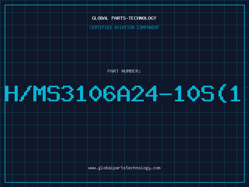 Aviation Part H/MS3106A24-10S(1
