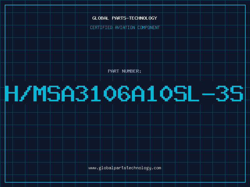 Aviation Part H/MSA3106A10SL-3S