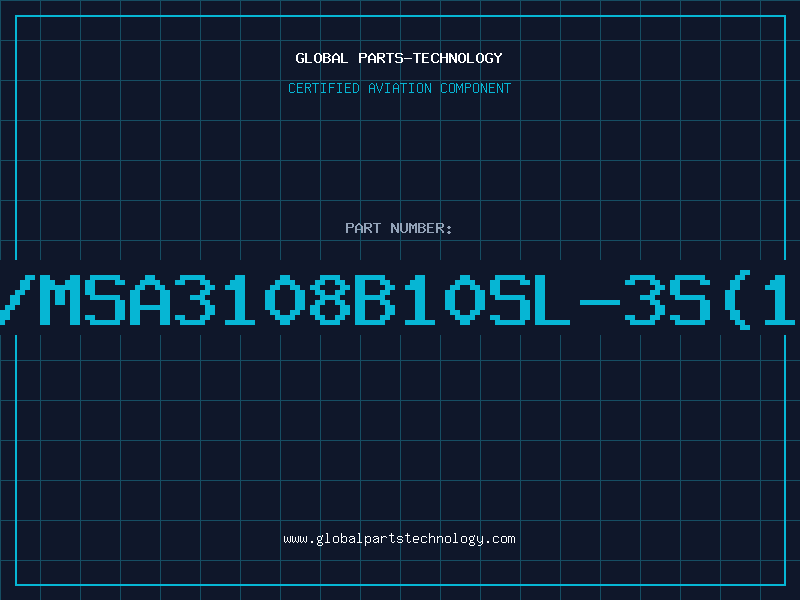Aviation Part H/MSA3108B10SL-3S(10