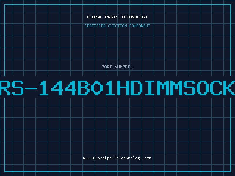 Aviation Part H/S801SRS-144B01HDIMMSOCKE=5.2MM