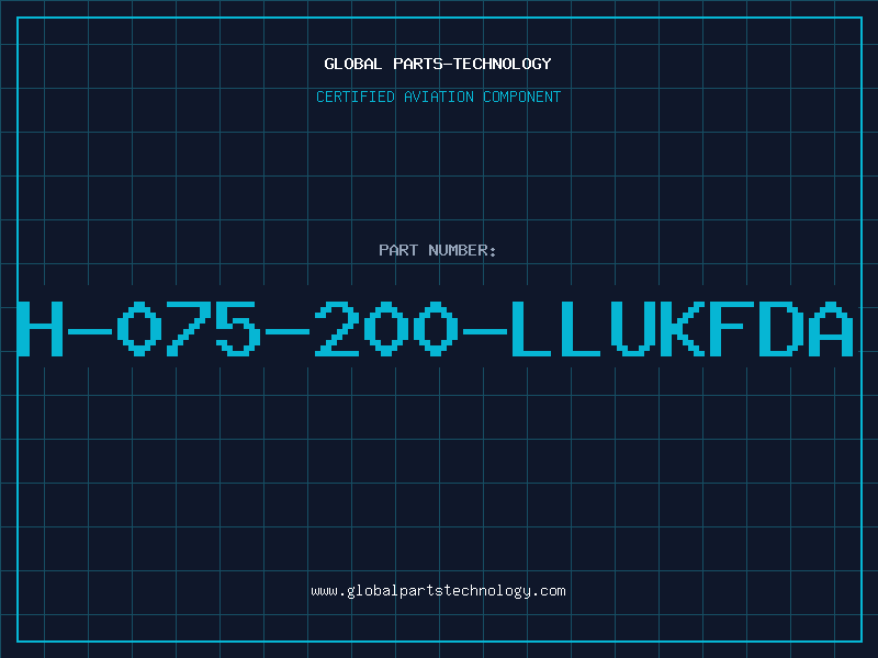 Aviation Part H-075-200-LLUKFDA