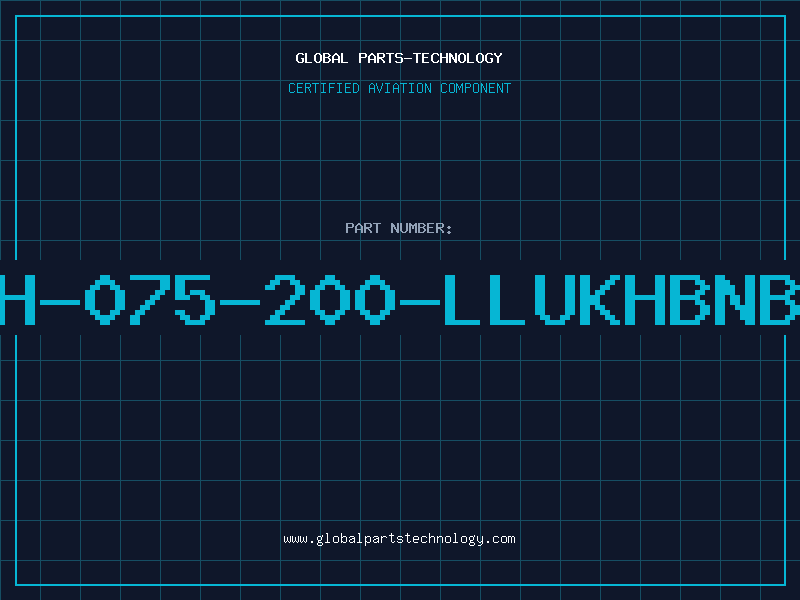 Aviation Part H-075-200-LLUKHBNB
