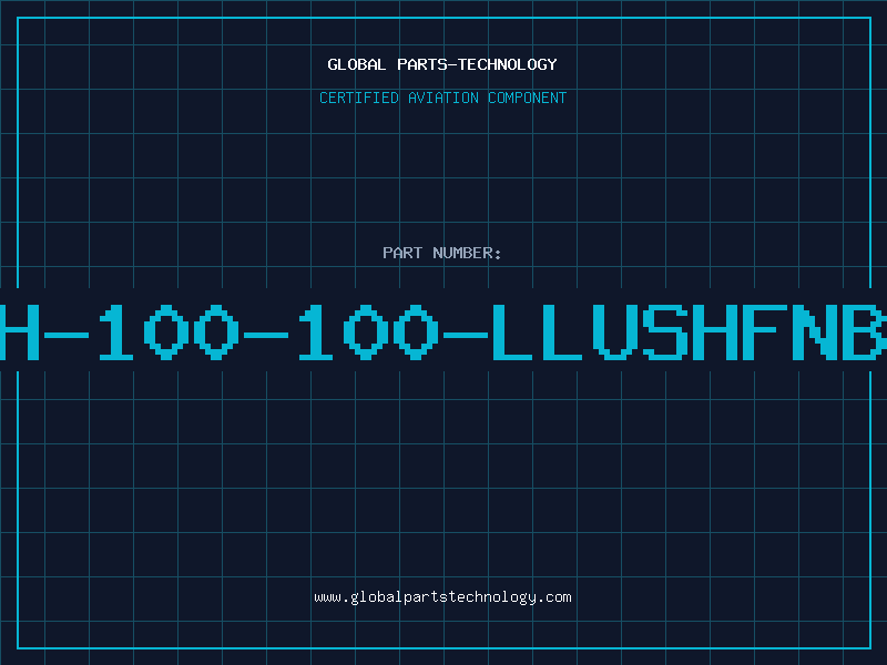 Aviation Part H-100-100-LLUSHFNB