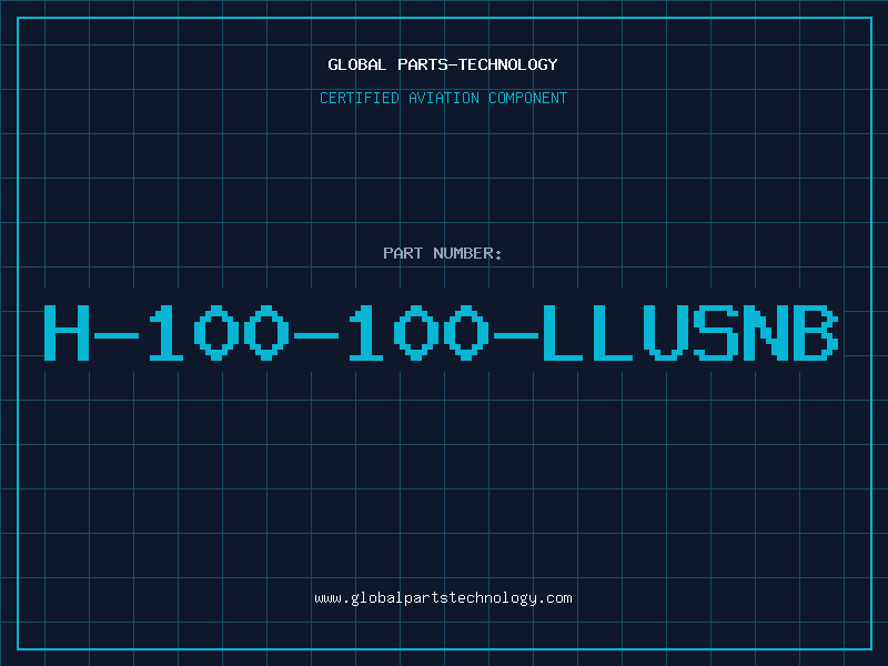 Aviation Part H-100-100-LLUSNB