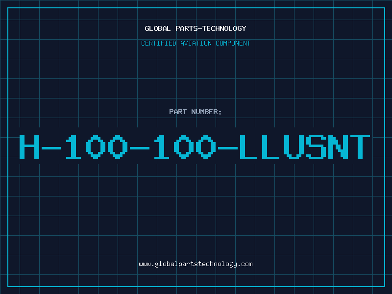 Aviation Part H-100-100-LLUSNT