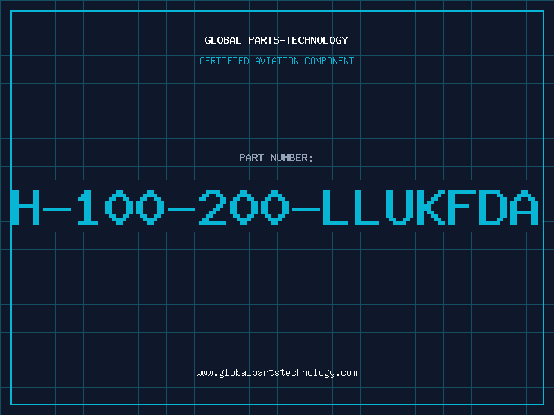 Aviation Part H-100-200-LLUKFDA