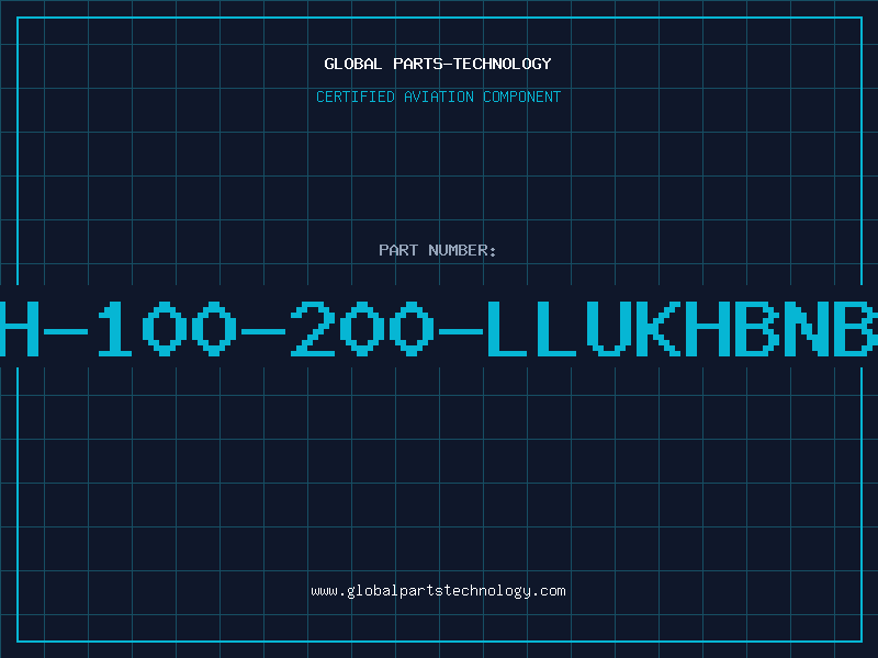 Aviation Part H-100-200-LLUKHBNB