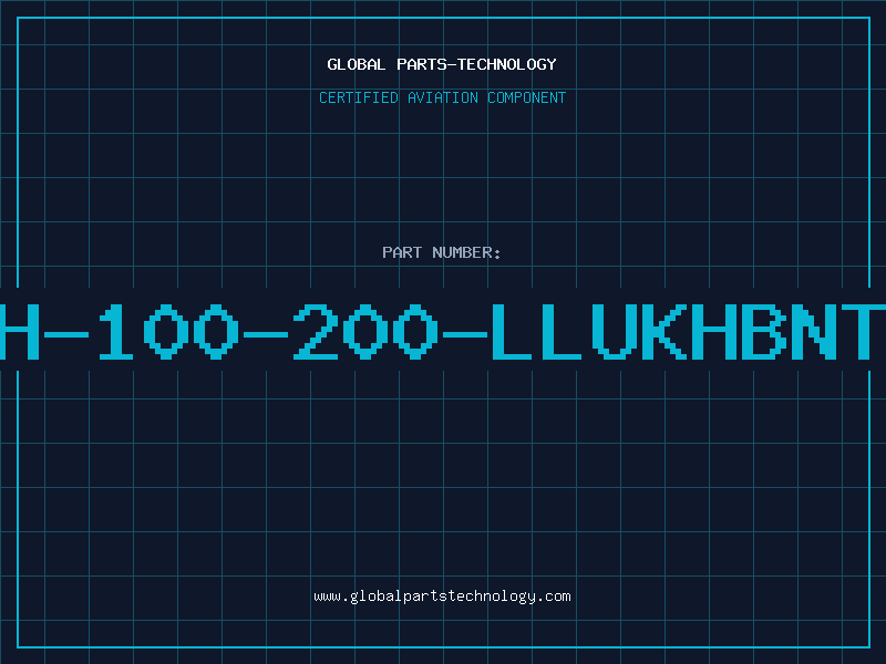 Aviation Part H-100-200-LLUKHBNT
