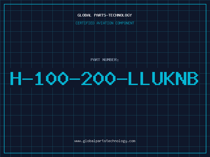 Aviation Part H-100-200-LLUKNB