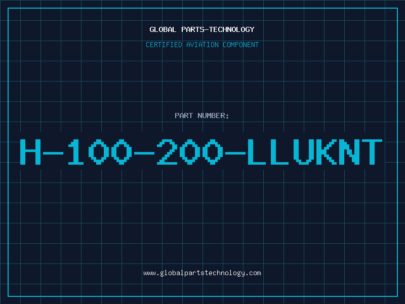 Aviation Part H-100-200-LLUKNT
