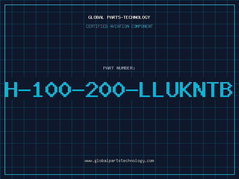 Aviation Part H-100-200-LLUKNTB