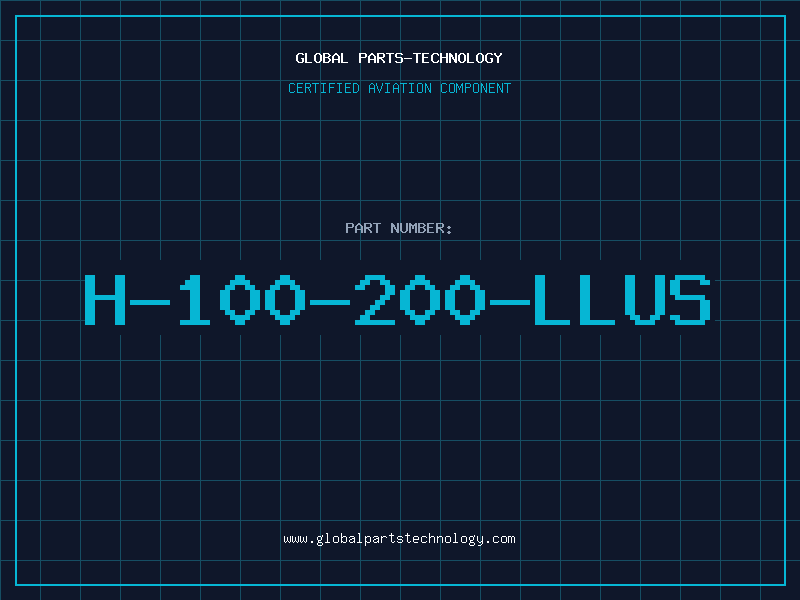 Aviation Part H-100-200-LLUS