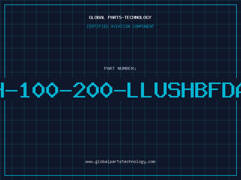Aviation Part H-100-200-LLUSHBFDA