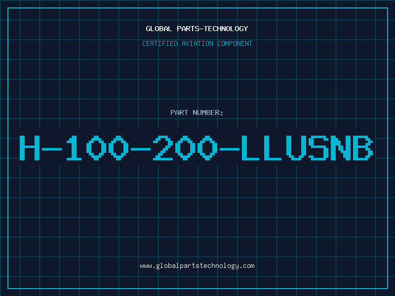 Aviation Part H-100-200-LLUSNB