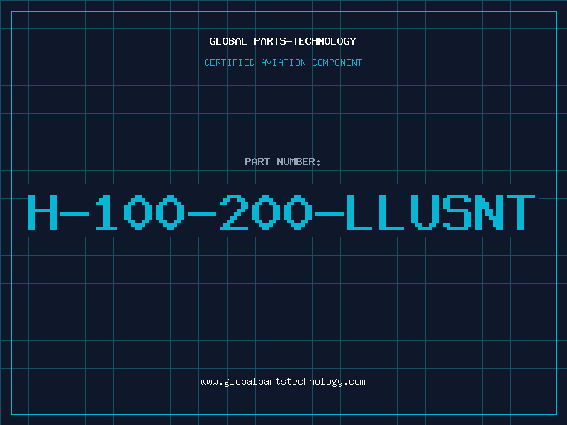 Aviation Part H-100-200-LLUSNT