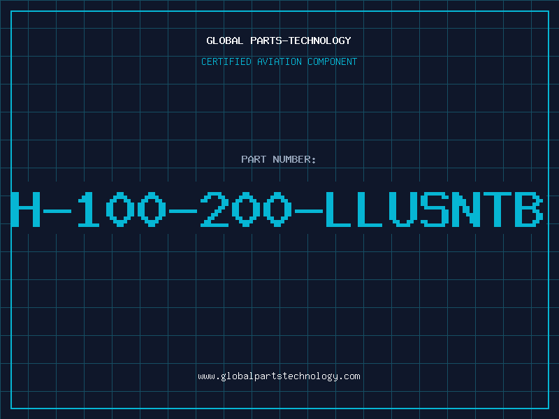 Aviation Part H-100-200-LLUSNTB
