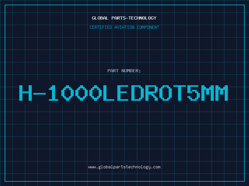 Aviation Part H-1000LEDROT5mm