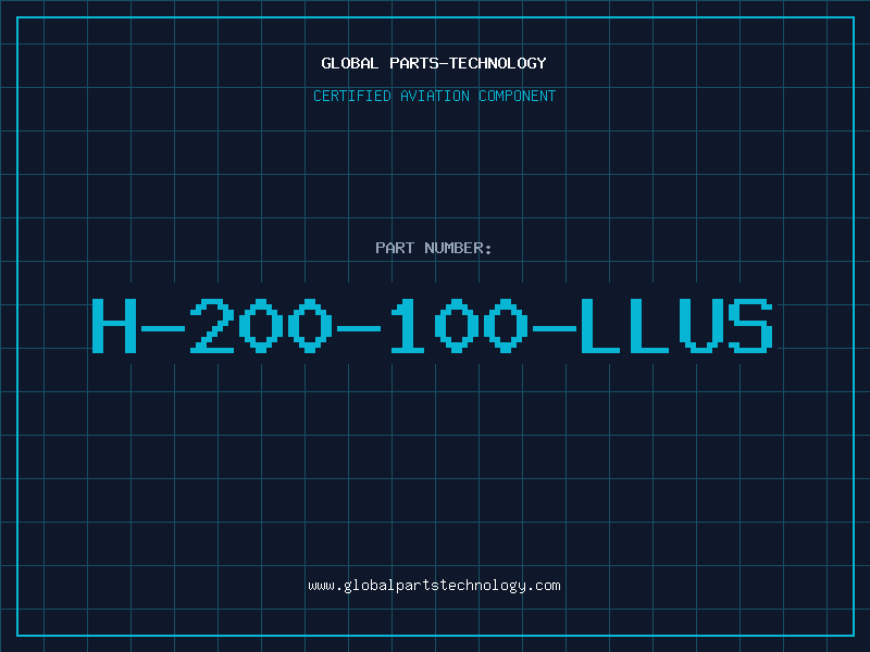 Aviation Part H-200-100-LLUS