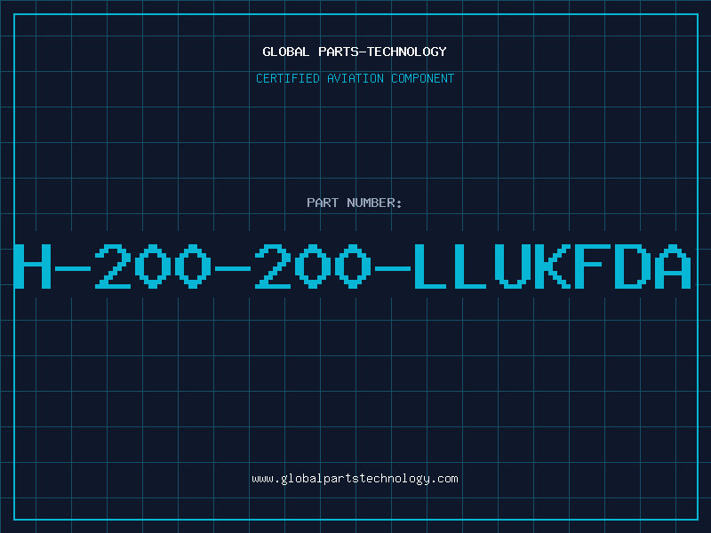Aviation Part H-200-200-LLUKFDA