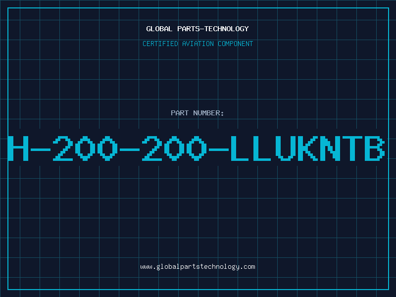 Aviation Part H-200-200-LLUKNTB