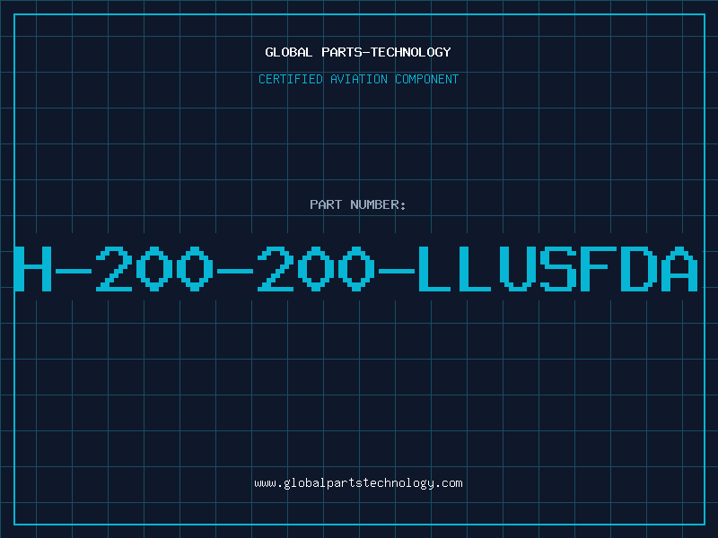 Aviation Part H-200-200-LLUSFDA